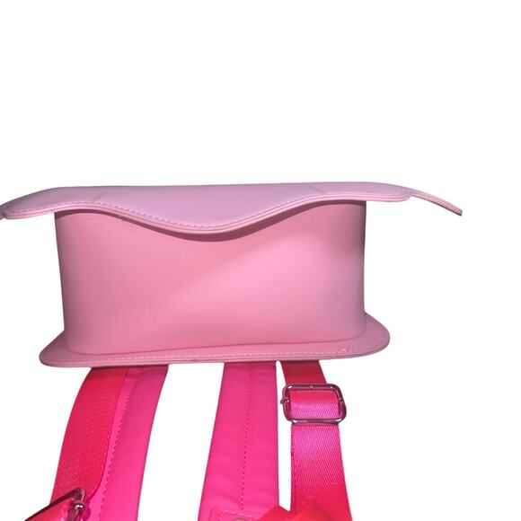 Loungefly Disney Ghost Minnie Mouse Pastel Glow Mini Backpack pink - Picture 3 of 8